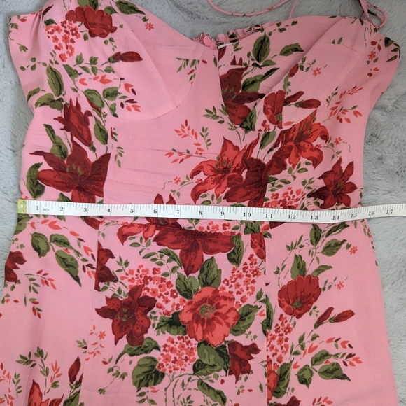 Reformation Juliette Dress in Valeria | Size 12 - Picture 4 of 9